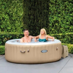 Spa Gonflable Intex PureSpa Sahara Energie + 4 Places Avec Couverture Thermique 14 Spa Gonflable Intex PureSpa Sahara Energie + 4 Places Avec Couverture Thermique -Piscine Famille spa gonflable intex purespa sahara 4 places ambiance 1