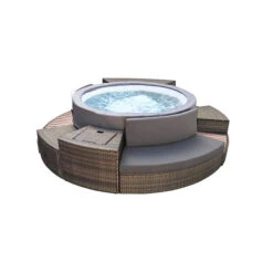 Mobilier Pour Spa Netspa Vita Premium (5 Modules) -Piscine Famille spa vita premium avec modules