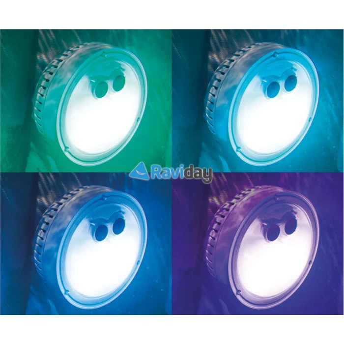 Spot Lumière D'ambiance Pour Pure Spa Bulles Intex 4 Spot Lumière D'ambiance Pour Pure Spa Bulles Intex – Image 2