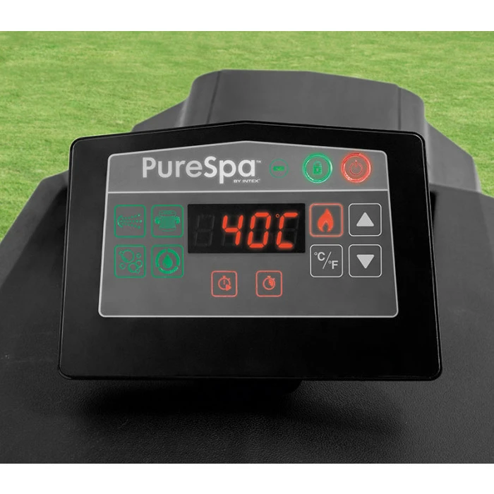 Spa Gonflable Intex PureSpa Carbone 6 Places 8 Spa Gonflable Intex PureSpa Carbone 6 Places – Image 6